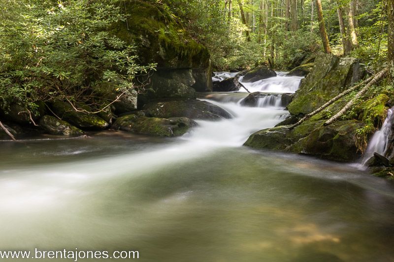 A Visual Journey through Middle Prong Trail: The Magic of Waterfalls