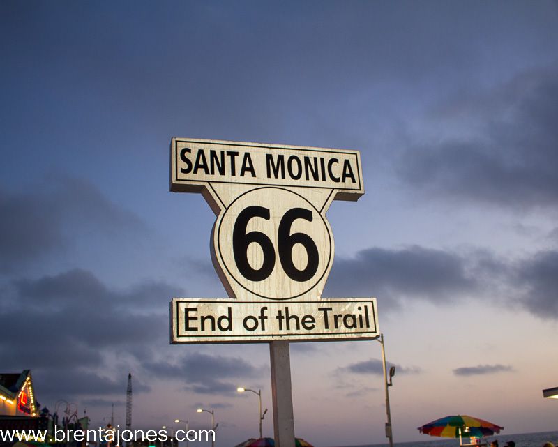 Capturing the End of Route 66: My Visit to Santa Monica Pier